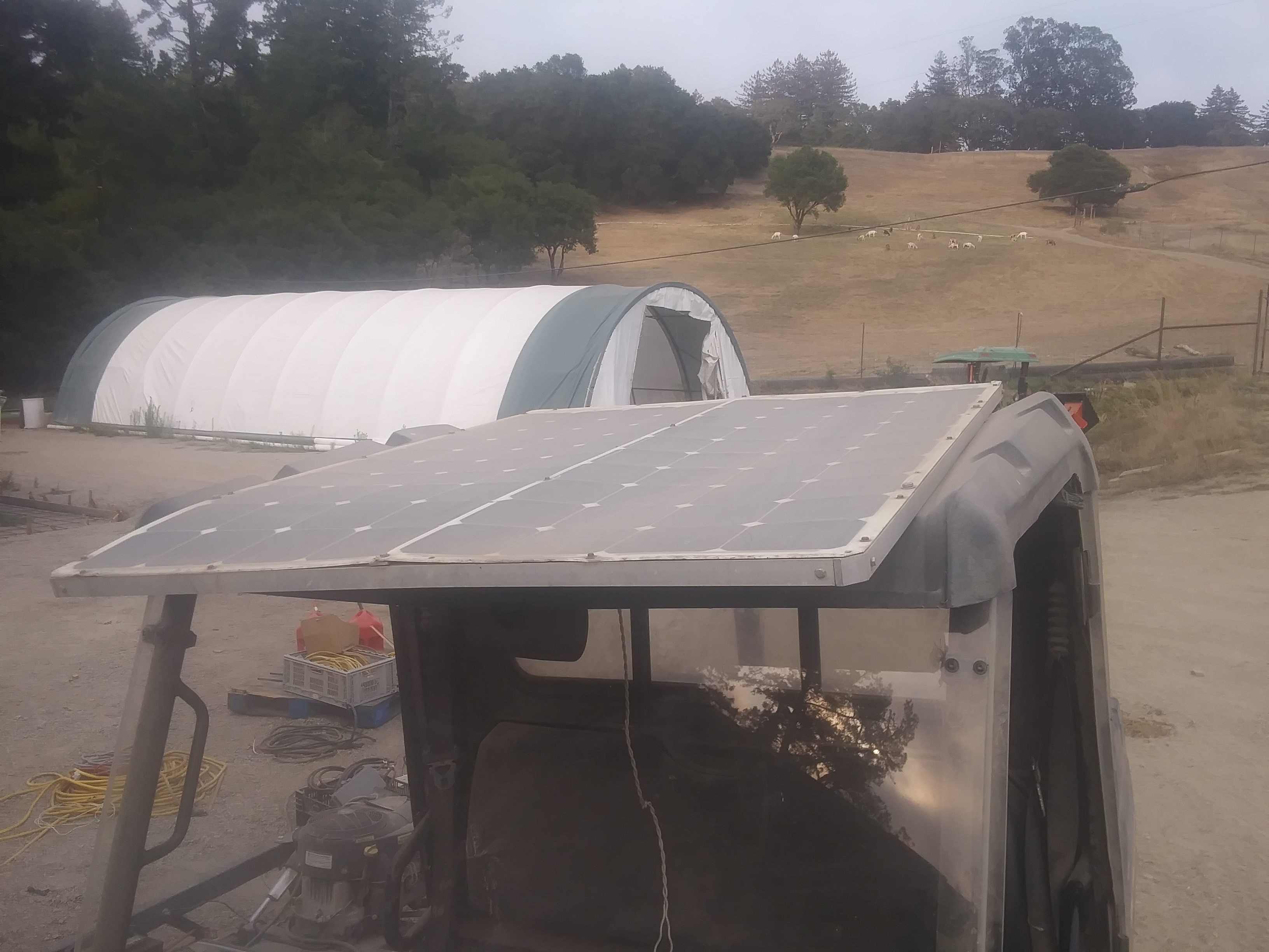 solar panels on ranger